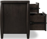 Koko Minx Two Drawer Nightstand with Cord Management - Ornate Home