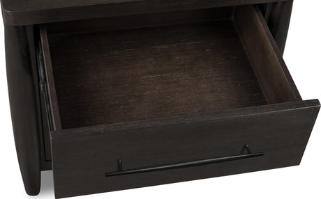 Koko Minx Two Drawer Nightstand with Cord Management - Ornate Home