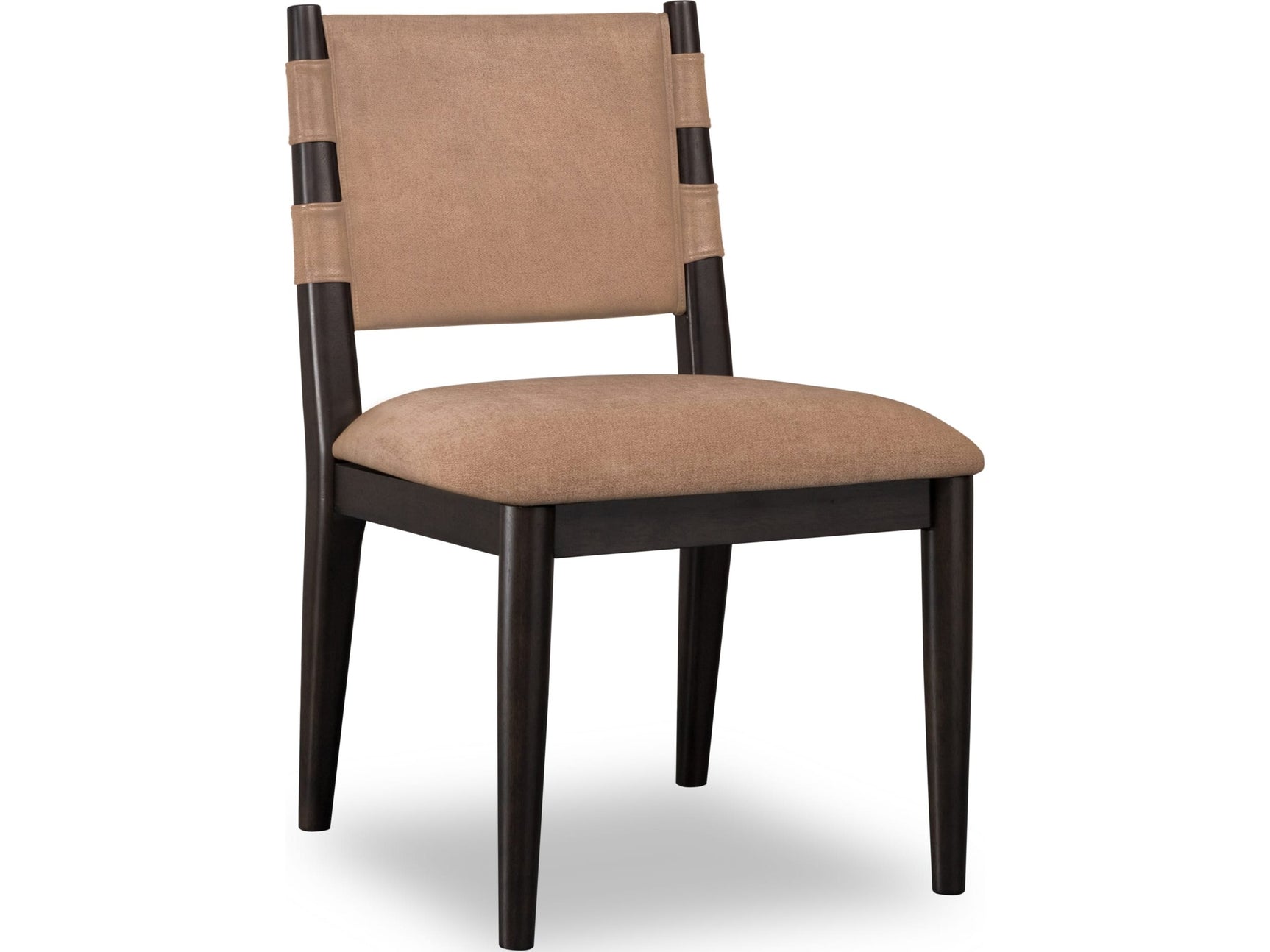 Koko Porcini/Minx Chenille Upholstered Dining Chair (Set of 2) - Ornate Home