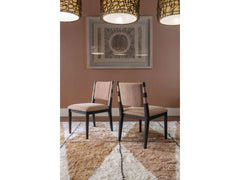 Koko Porcini/Minx Chenille Upholstered Dining Chair (Set of 2) - Ornate Home