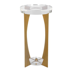 Kolkata Brass Accent Table - Ornate Home