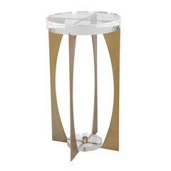 Kolkata Brass Accent Table - Ornate Home