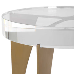 Kolkata Brass Accent Table - Ornate Home