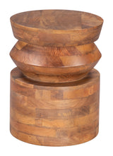 Kollam Walnut Side Table - Ornate Home