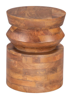 Kollam Walnut Side Table - Ornate Home