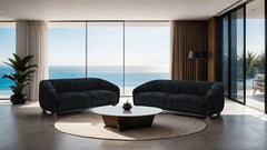 Kolvere Black Sofa - Ornate Home