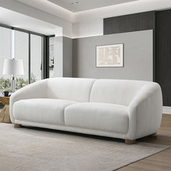 Kolvere White Upholstery Living Room Set - Ornate Home