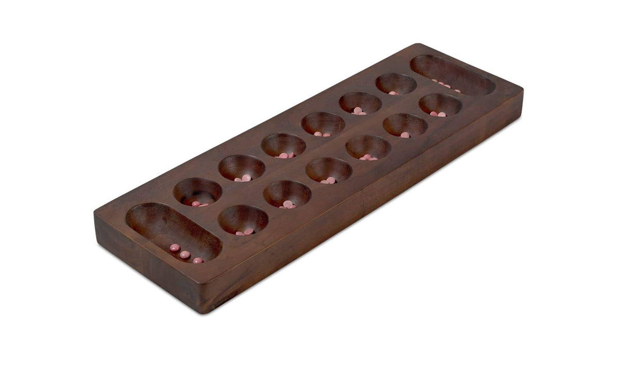 Komi Brown Mancala Board - Ornate Home