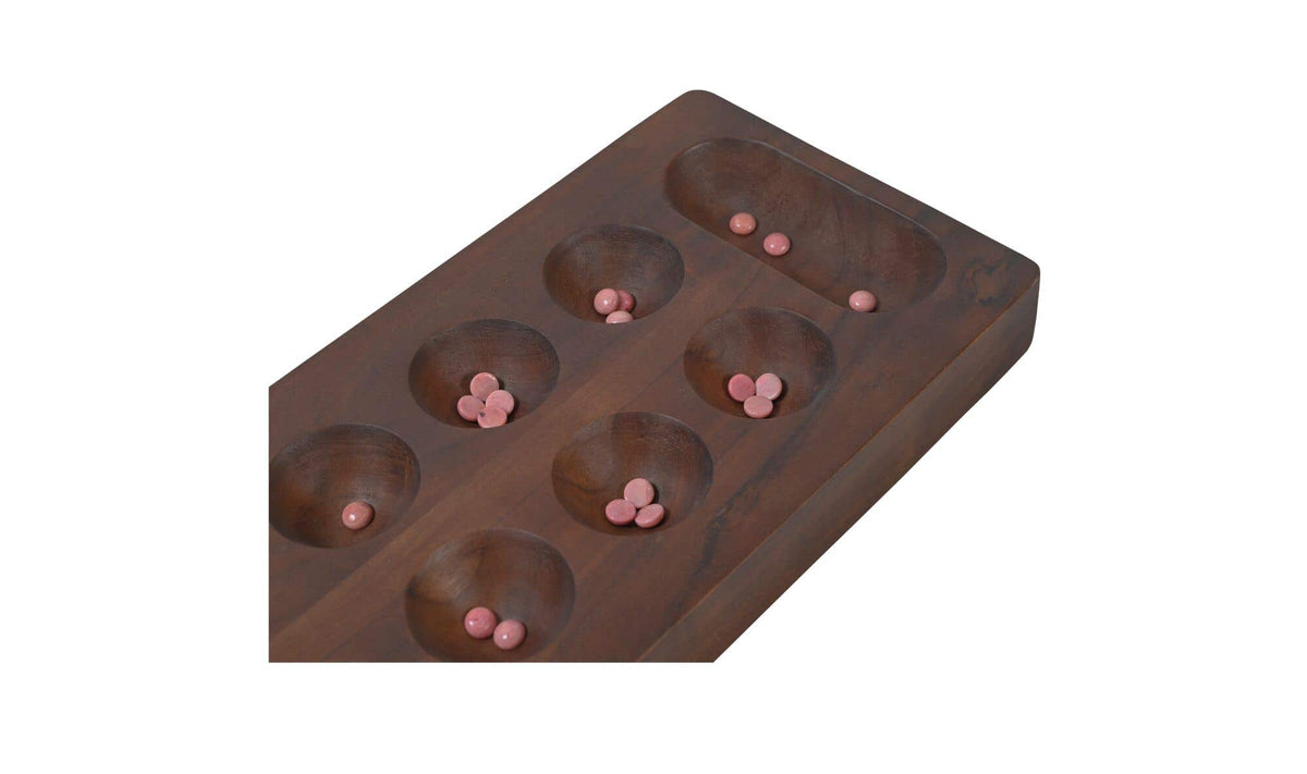Komi Brown Mancala Board - Ornate Home