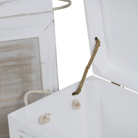 Kona Beach White/Tan 3-Piece Trunks - Ornate Home