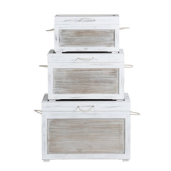 Kona Beach White/Tan 3-Piece Trunks - Ornate Home