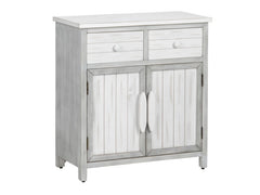 Kona Beach White/Tan Cabinet - Ornate Home