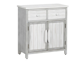 Kona Beach White/Tan Cabinet - Ornate Home