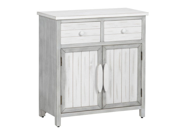 Kona Beach White/Tan Cabinet - Ornate Home