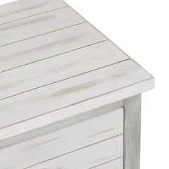 Kona Beach White/Tan Cabinet - Ornate Home