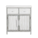 Kona Beach White/Tan Cabinet - Ornate Home