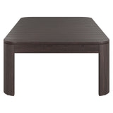 Kona Dark Brown 47 Inch Outdoor Teak Wood Coffee Table