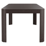 Kona Dark Brown 87 Inch Outdoor Teak Wood Dining Table