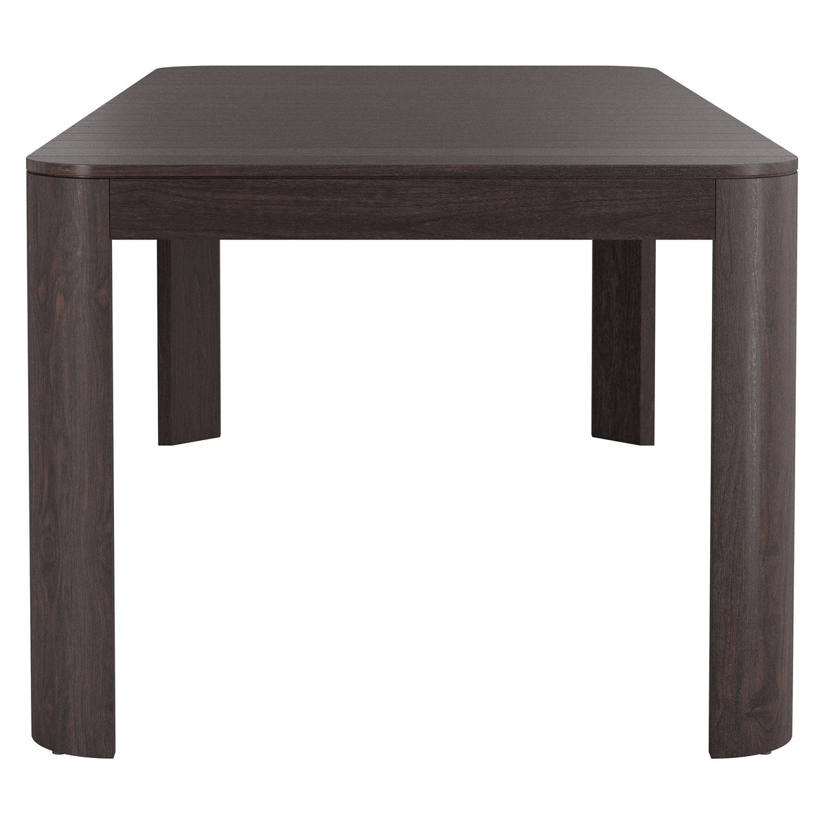 Kona Dark Brown 87 Inch Outdoor Teak Wood Dining Table