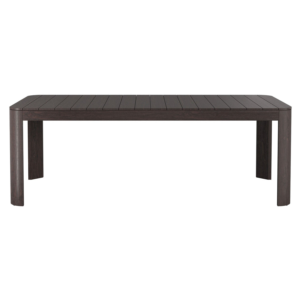 Kona Dark Brown 87 Inch Outdoor Teak Wood Dining Table