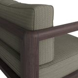 Kona Dark Brown Ash Outdoor Teak Wood Armchair