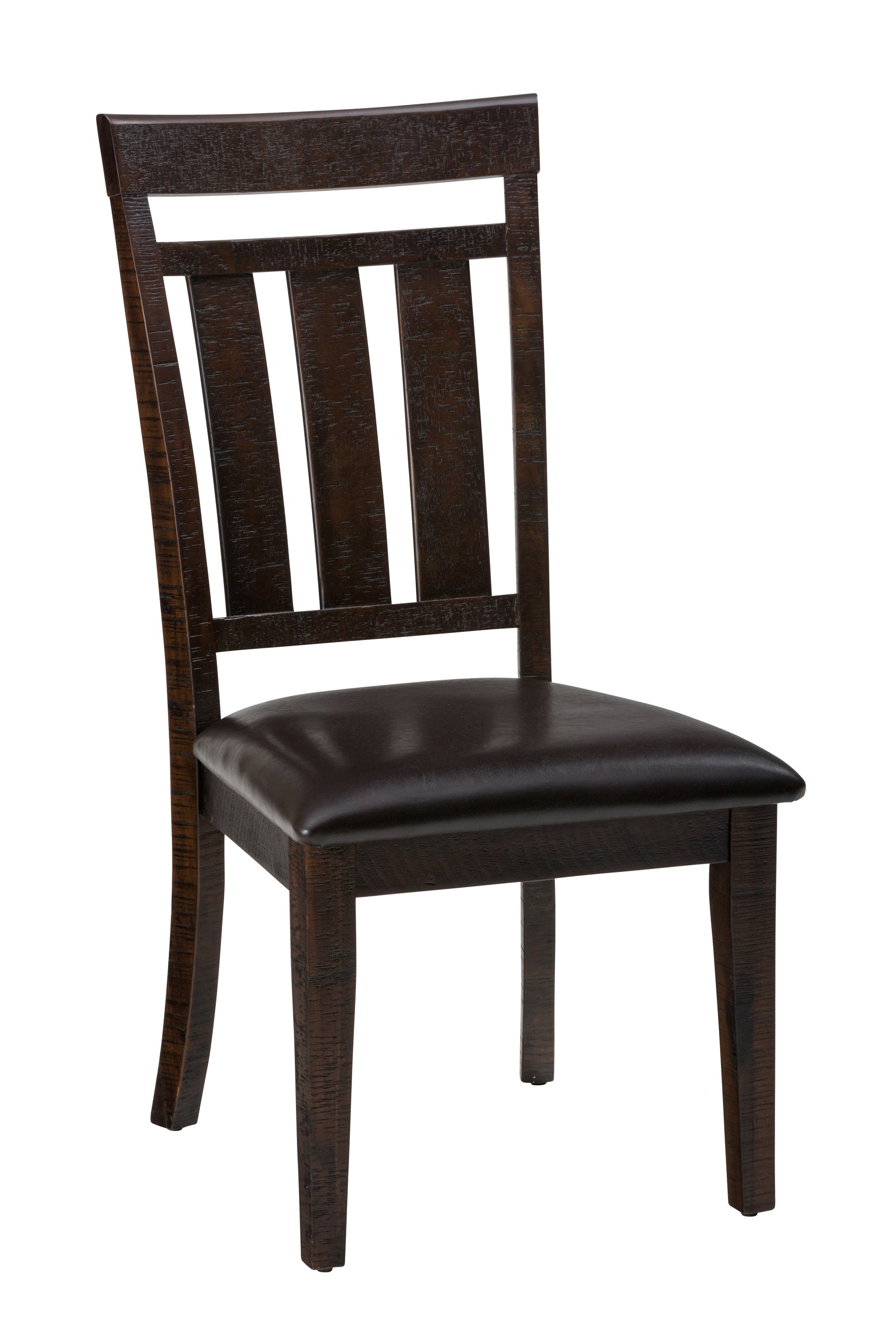 Kona Grove Brown Slatback Chair (Set of 2) - Ornate Home