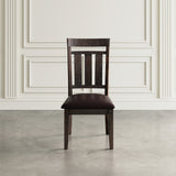 Kona Grove Brown Slatback Chair (Set of 2) - Ornate Home