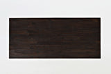 Kona Grove Dark Brown 5 Drawers and 1 Cabinet Chest - Ornate Home