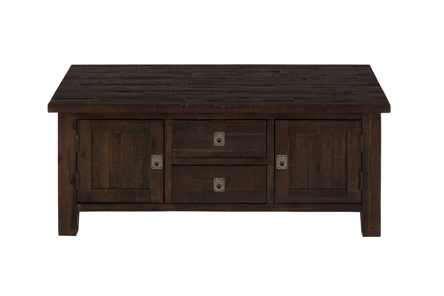 Kona Grove Dark Brown Box Cocktail Table - Ornate Home
