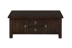 Kona Grove Dark Brown Box Cocktail Table - Ornate Home