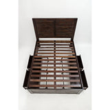 Kona Grove Dark Brown Queen Storage Bed - Ornate Home