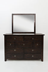 Kona Grove Dark Brown Mirror - Ornate Home