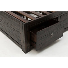 Kona Grove Dark Brown King Storage Bed - Ornate Home