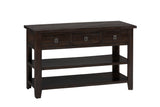 Kona Grove Dark Brown Sofa Console - Ornate Home