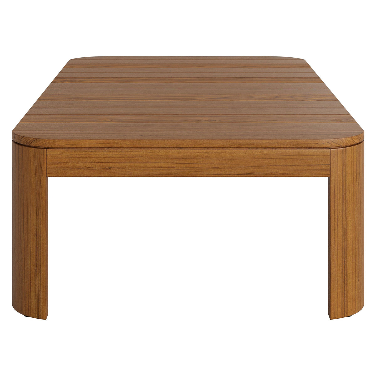 Kona Natural 47 Inch Outdoor Teak Wood Coffee Table - Ornate Home