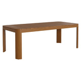 Kona Natural 87 Inch Outdoor Teak Wood Dining Table