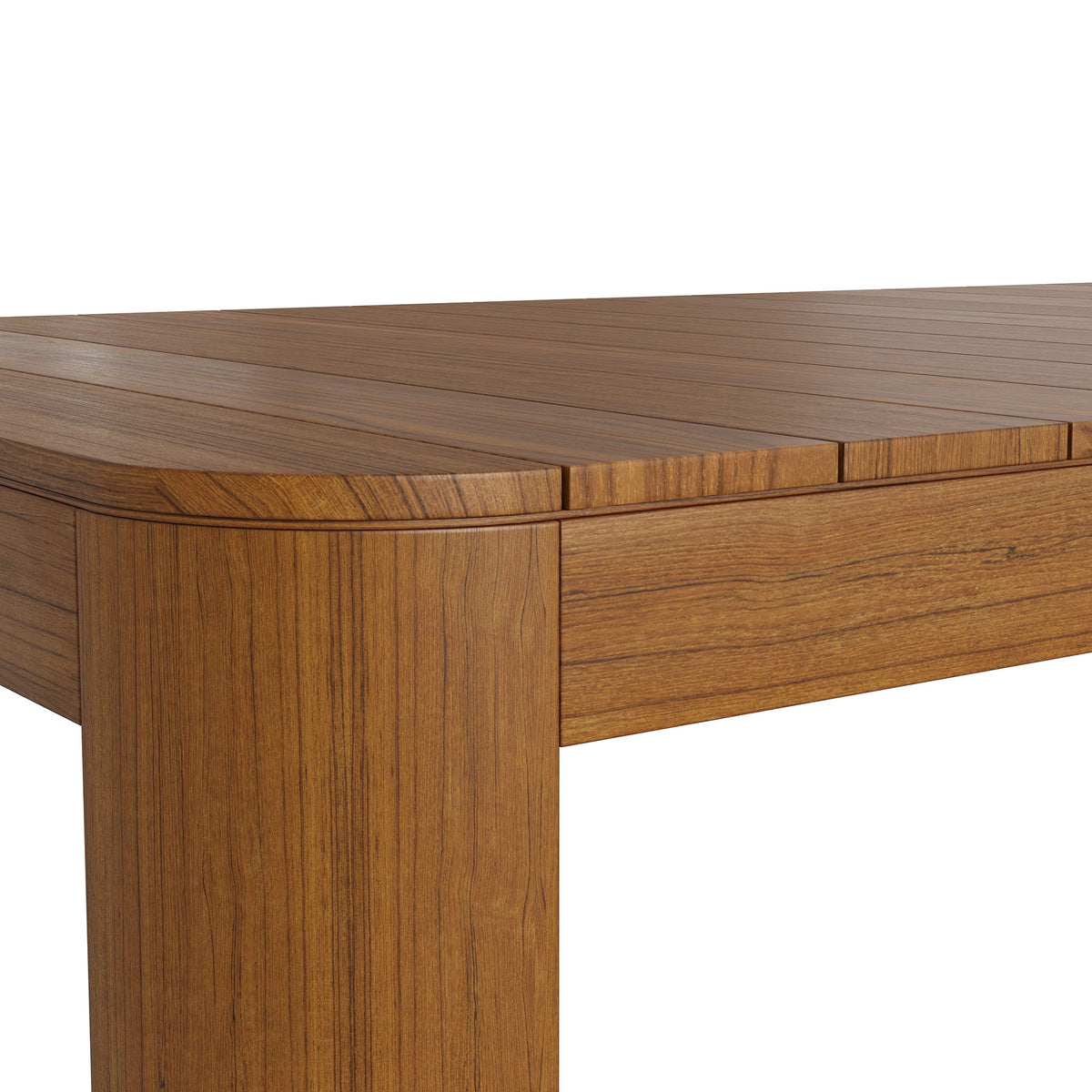 Kona Natural 87 Inch Outdoor Teak Wood Dining Table