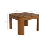 Kona Natural Sand 3-Piece Outdoor Teak Wood Chaise Lounge Set