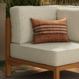Kona Natural Sand Outdoor Teak Wood Corner Modular Chair