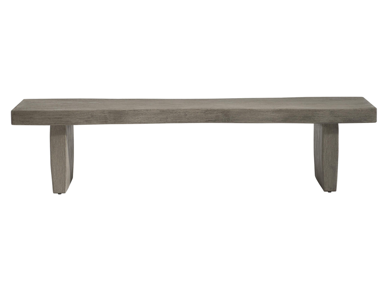 Kona Weathered Teak Outdoor Bench - Ornate Home