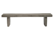 Kona Weathered Teak Outdoor Bench - Ornate Home