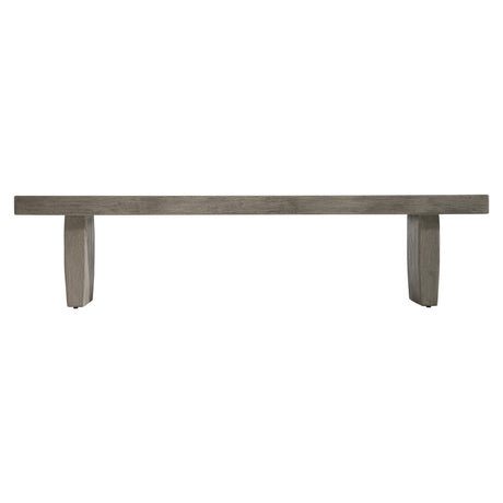 Kona Weathered Teak Outdoor Bench - Ornate Home