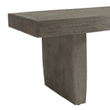 Kona Weathered Teak Outdoor Bench - Ornate Home