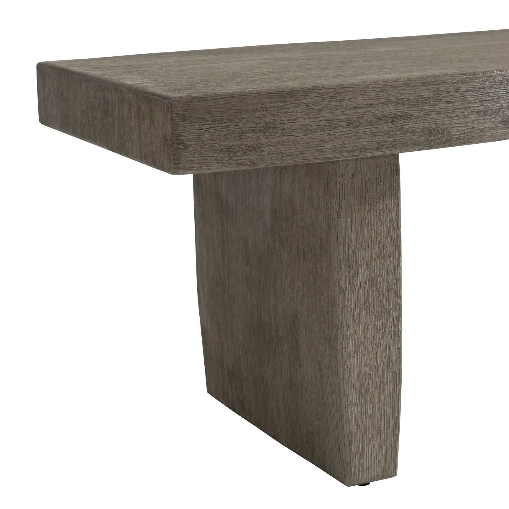 Kona Weathered Teak Outdoor Bench - Ornate Home