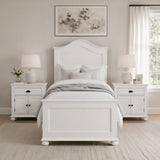 Kona White 3-Piece Twin Bedroom Set - Ornate Home