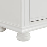 Kona White 3-Piece Twin Panel Bedroom Set
