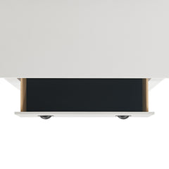 Kona White 5-Drawer Chest - Ornate Home