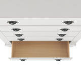 Kona White 5-Piece King Panel Bedroom Set