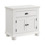 Kona White 5-Piece Queen Panel Bedroom Set - Ornate Home