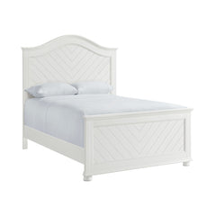 Kona White Full Panel Bed